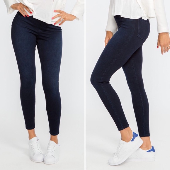 spanx jean ish ankle leggings